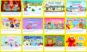 PBS Kids Music Games